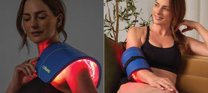 Women using a celluma to help with the pain
