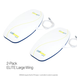 The 2-Pack of Large WINGS - accessory LED panels for exclusive use with the Celluma ELITE modular LED device. Requires ELITE Base & controller to operate.
